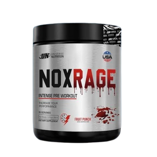 NOX RAGE PRE ENTRENAMIENTO 100% USA UN